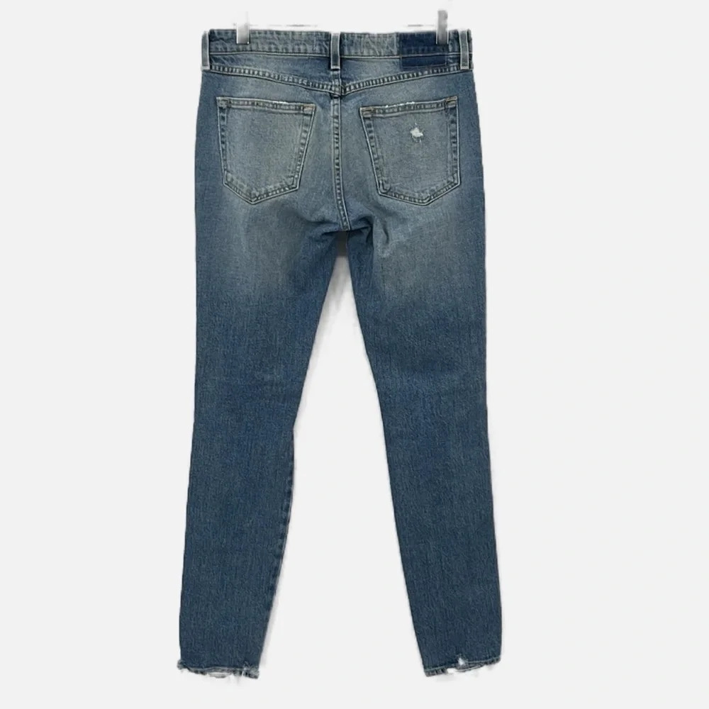 AMO Stix Skinny Distressed Jeans in Soulmate Destroy - Size 28 - Picture 5 of 10